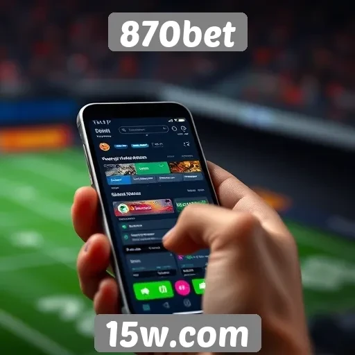 Experiência do usuário em dispositivos móveis no 870bet