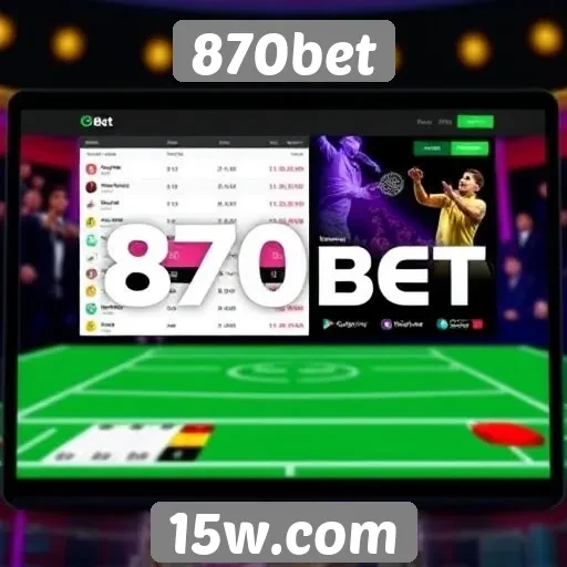 Interface amigável do 870bet para iniciantes